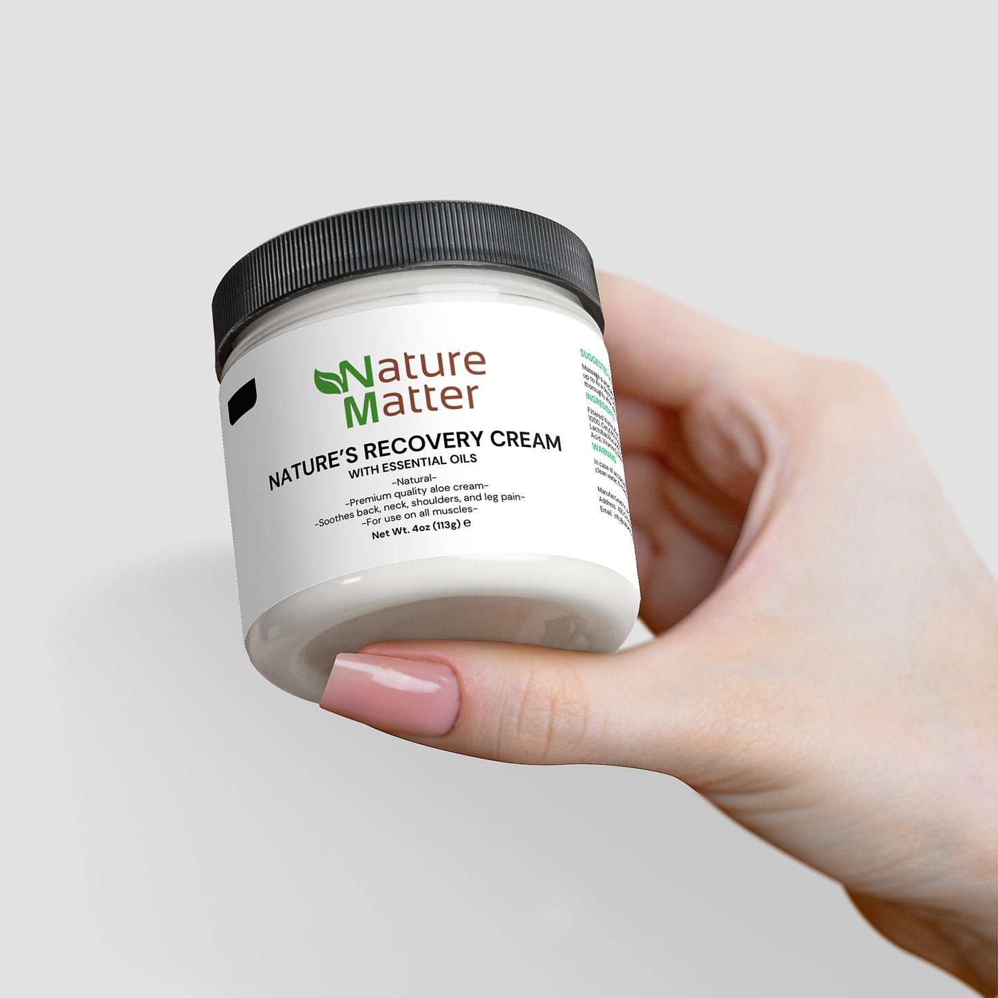 Nature's Recovery Cream